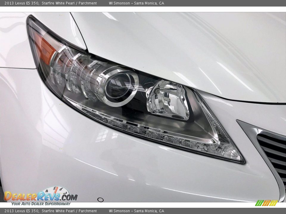 2013 Lexus ES 350 Starfire White Pearl / Parchment Photo #32