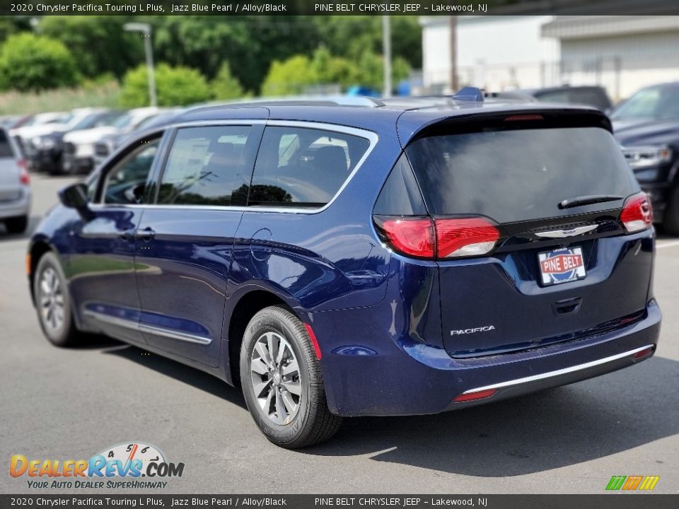 2020 Chrysler Pacifica Touring L Plus Jazz Blue Pearl / Alloy/Black Photo #6