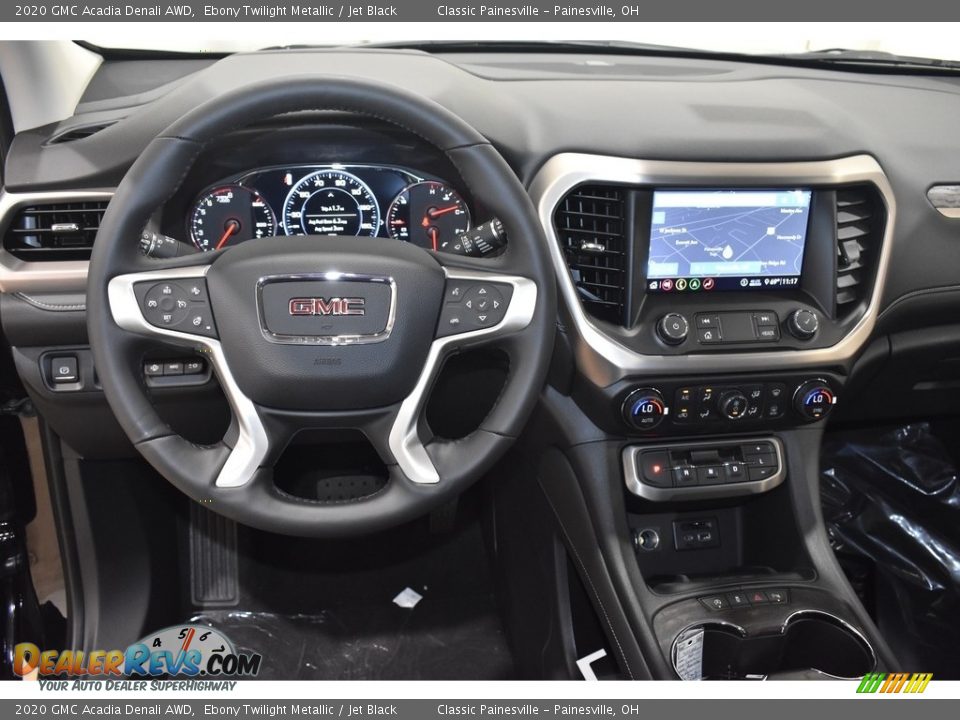 2020 GMC Acadia Denali AWD Ebony Twilight Metallic / Jet Black Photo #10