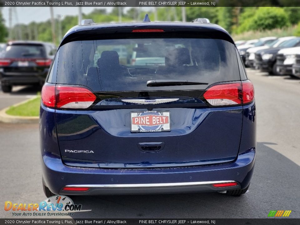 2020 Chrysler Pacifica Touring L Plus Jazz Blue Pearl / Alloy/Black Photo #7