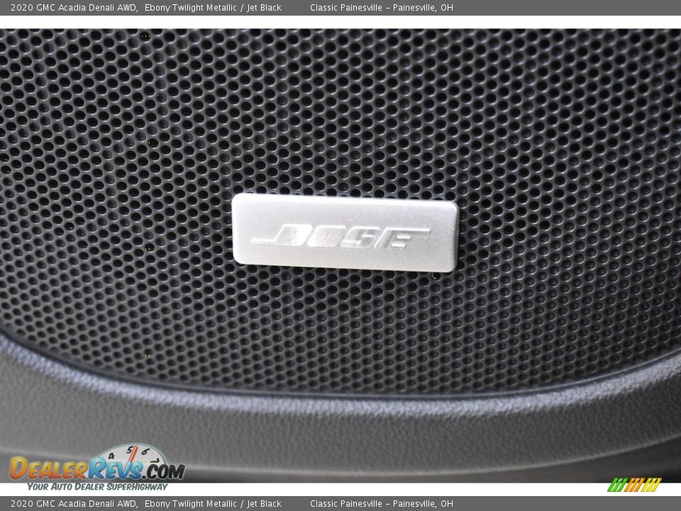 2020 GMC Acadia Denali AWD Ebony Twilight Metallic / Jet Black Photo #12