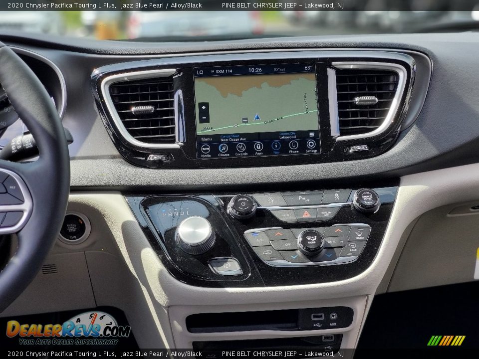2020 Chrysler Pacifica Touring L Plus Jazz Blue Pearl / Alloy/Black Photo #10