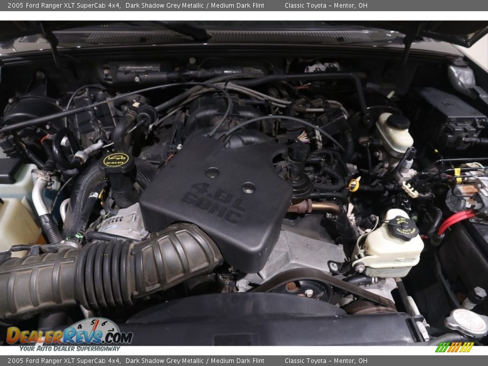 2005 Ford Ranger XLT SuperCab 4x4 Dark Shadow Grey Metallic / Medium Dark Flint Photo #13