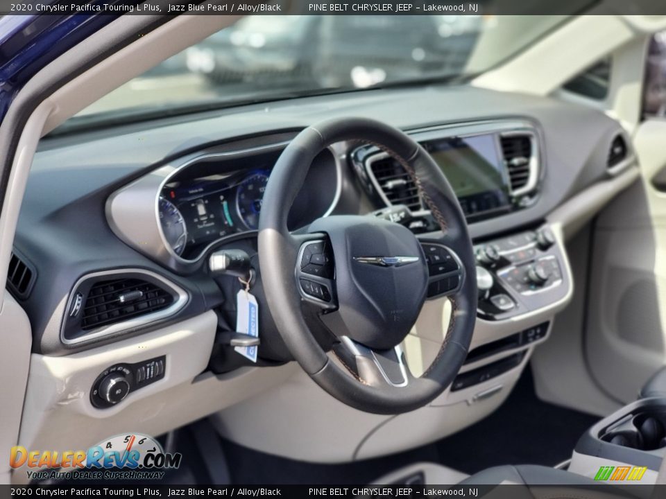 2020 Chrysler Pacifica Touring L Plus Jazz Blue Pearl / Alloy/Black Photo #12