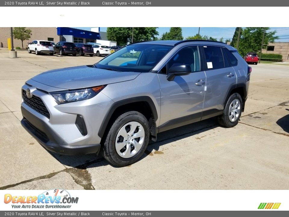 2020 Toyota RAV4 LE Silver Sky Metallic / Black Photo #1