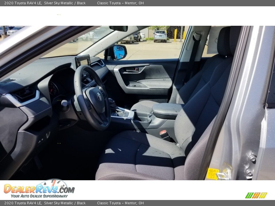 2020 Toyota RAV4 LE Silver Sky Metallic / Black Photo #2
