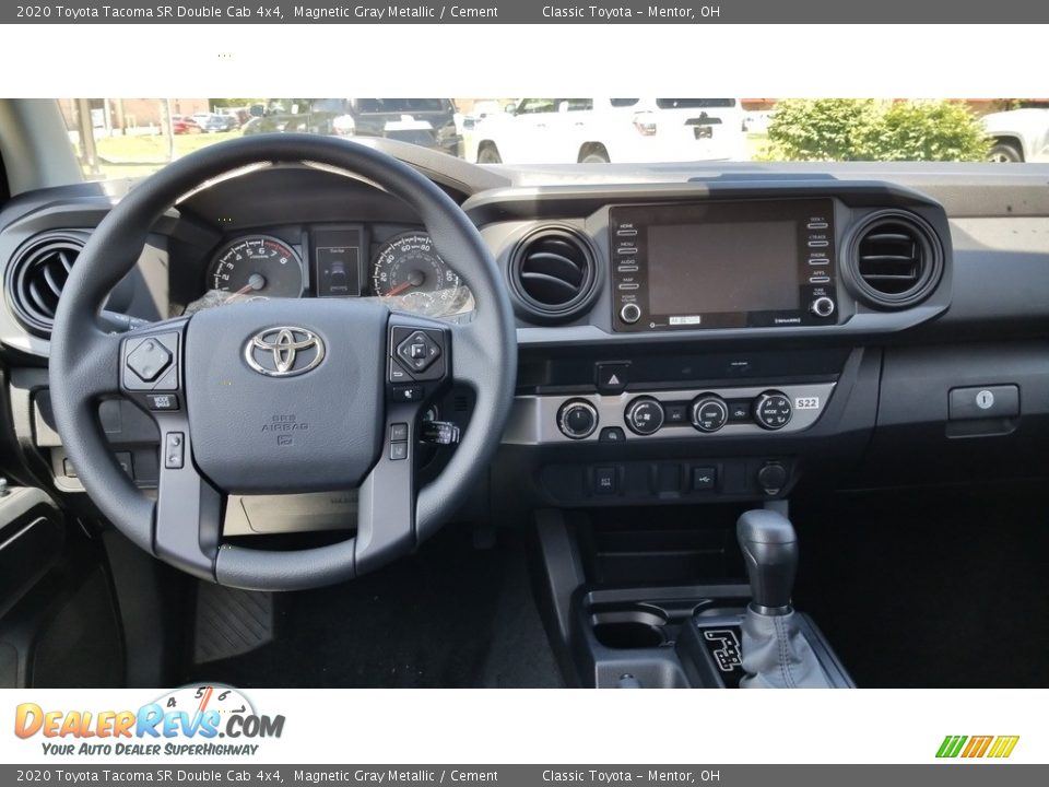 2020 Toyota Tacoma SR Double Cab 4x4 Magnetic Gray Metallic / Cement Photo #3