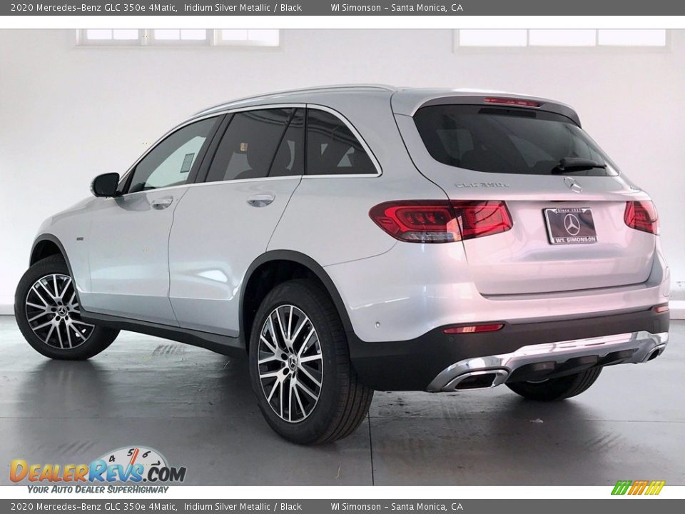 2020 Mercedes-Benz GLC 350e 4Matic Iridium Silver Metallic / Black Photo #2