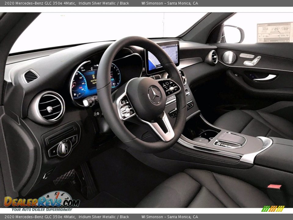 2020 Mercedes-Benz GLC 350e 4Matic Iridium Silver Metallic / Black Photo #4