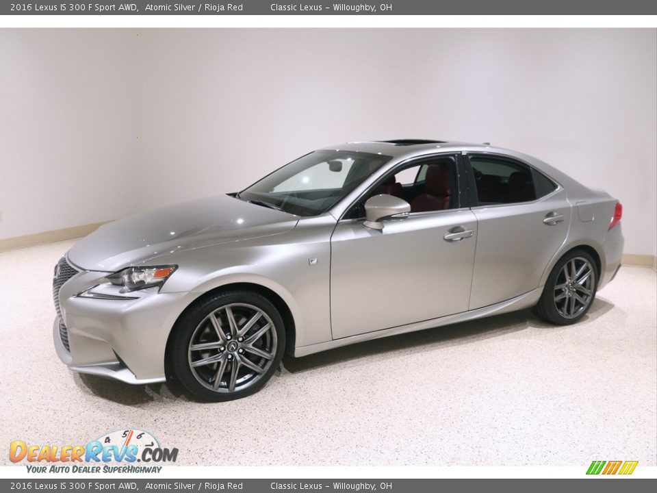 Atomic Silver 2016 Lexus IS 300 F Sport AWD Photo #3