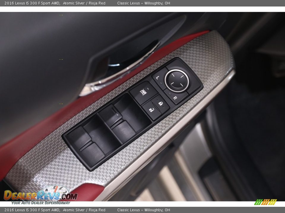 Controls of 2016 Lexus IS 300 F Sport AWD Photo #5