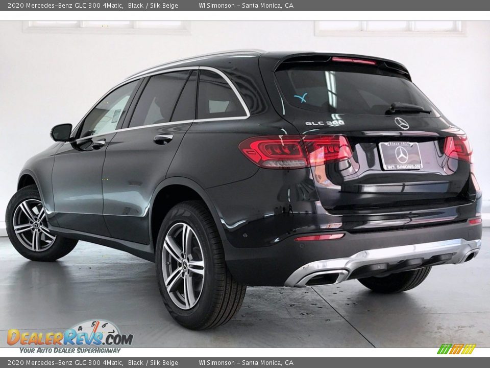 2020 Mercedes-Benz GLC 300 4Matic Black / Silk Beige Photo #2