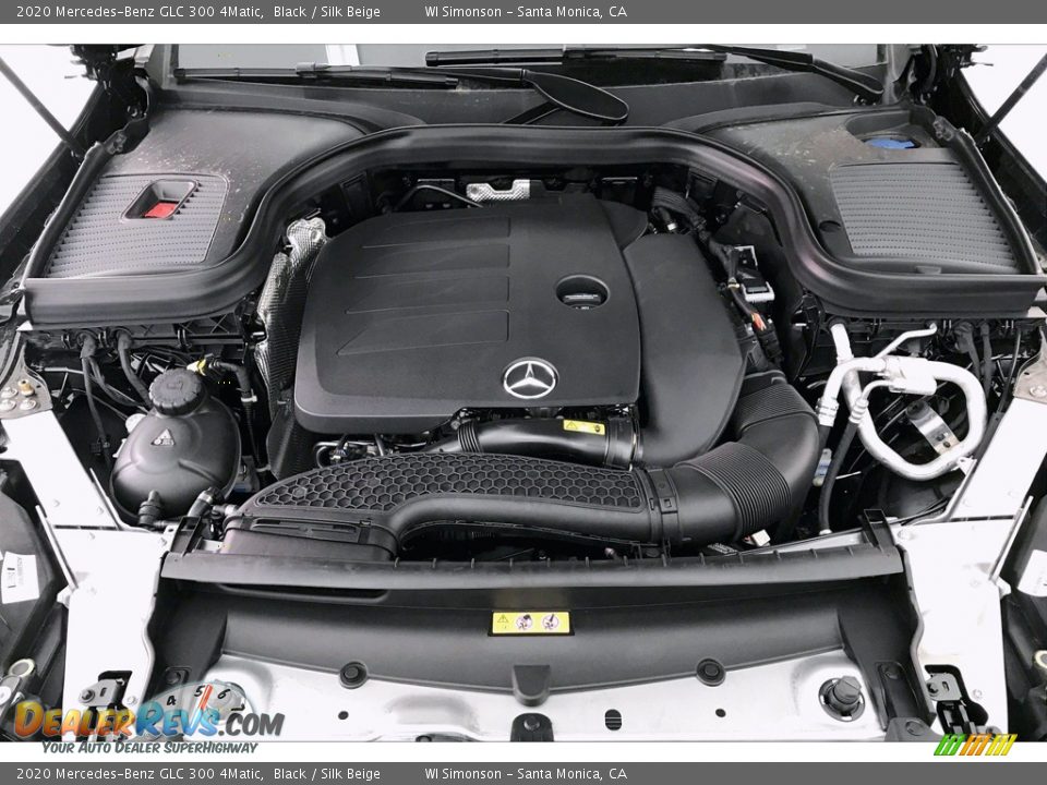 2020 Mercedes-Benz GLC 300 4Matic Black / Silk Beige Photo #8