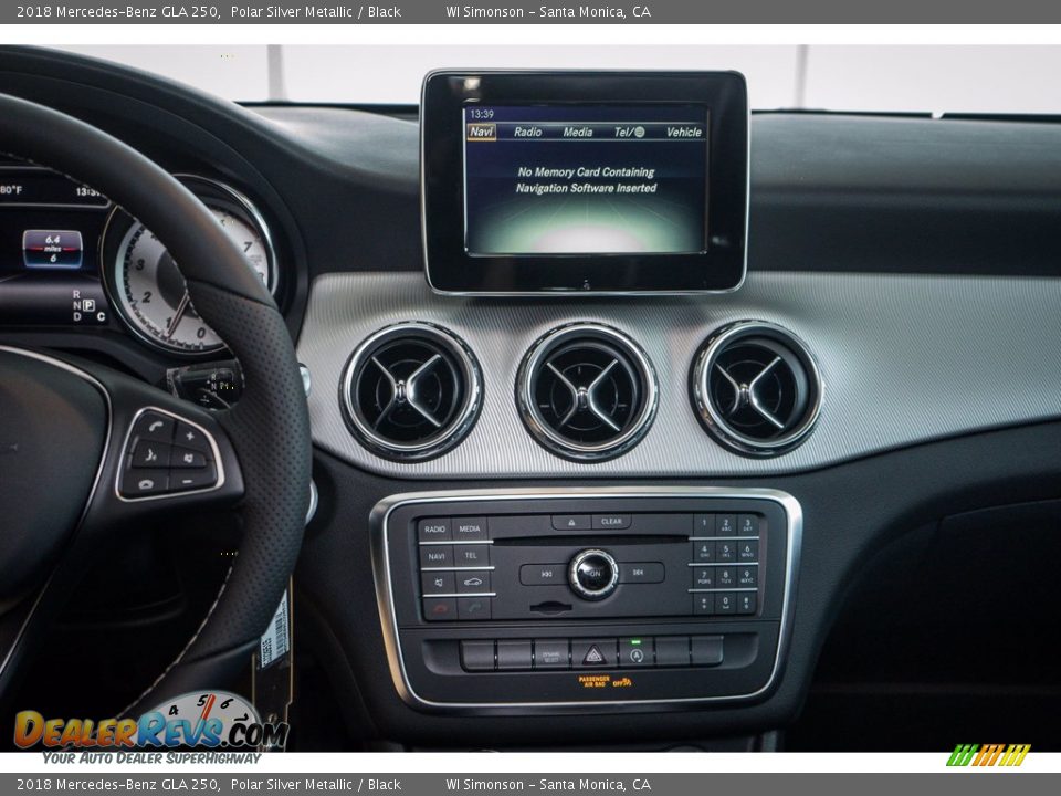 2018 Mercedes-Benz GLA 250 Polar Silver Metallic / Black Photo #5