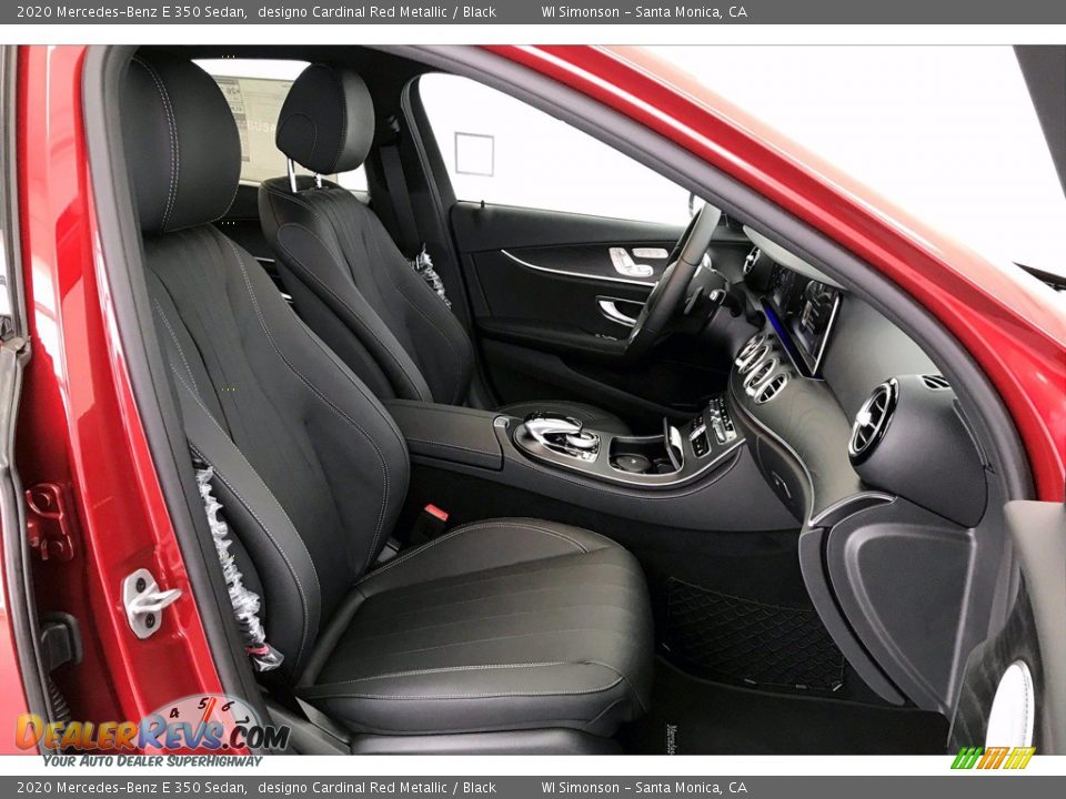 2020 Mercedes-Benz E 350 Sedan designo Cardinal Red Metallic / Black Photo #5
