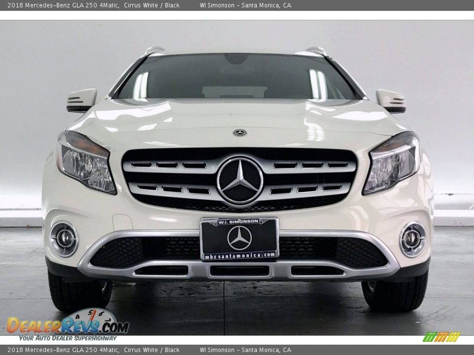 2018 Mercedes-Benz GLA 250 4Matic Cirrus White / Black Photo #2