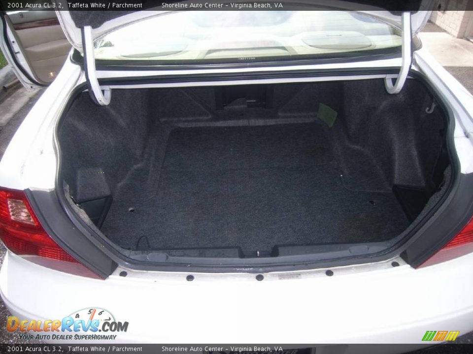 2001 Acura CL 3.2 Taffeta White / Parchment Photo #20
