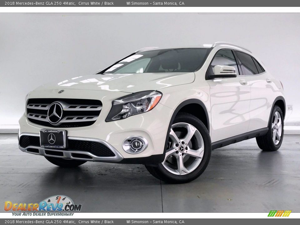 2018 Mercedes-Benz GLA 250 4Matic Cirrus White / Black Photo #12