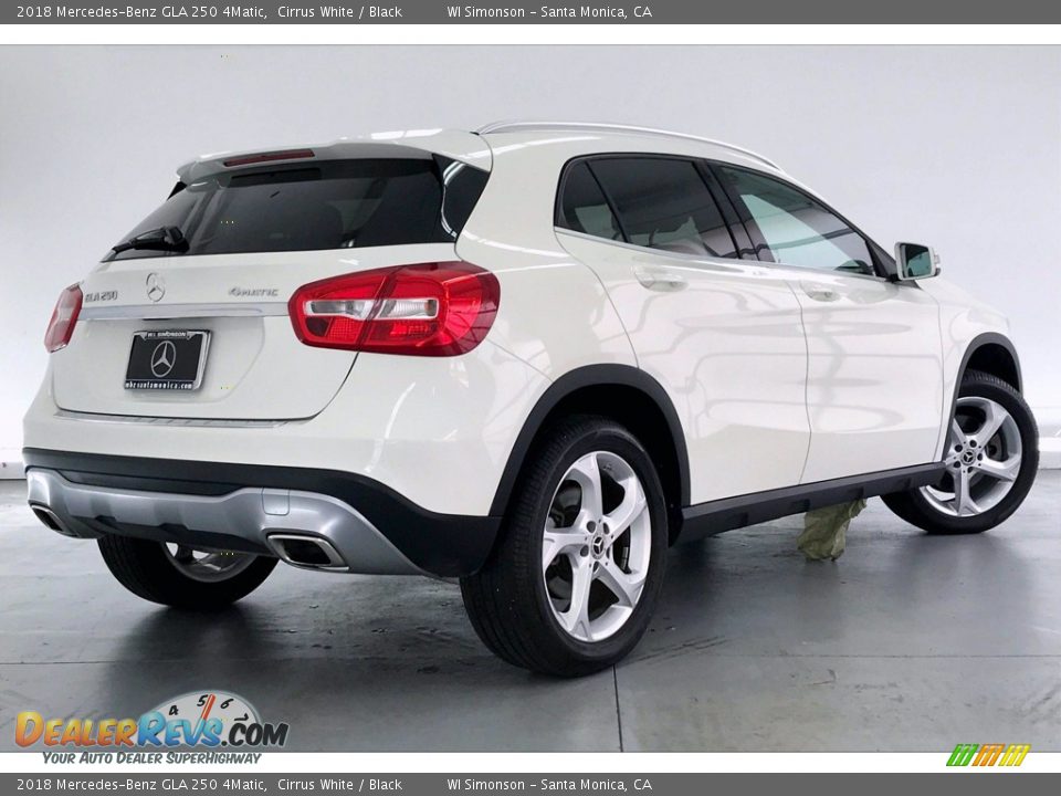 2018 Mercedes-Benz GLA 250 4Matic Cirrus White / Black Photo #16