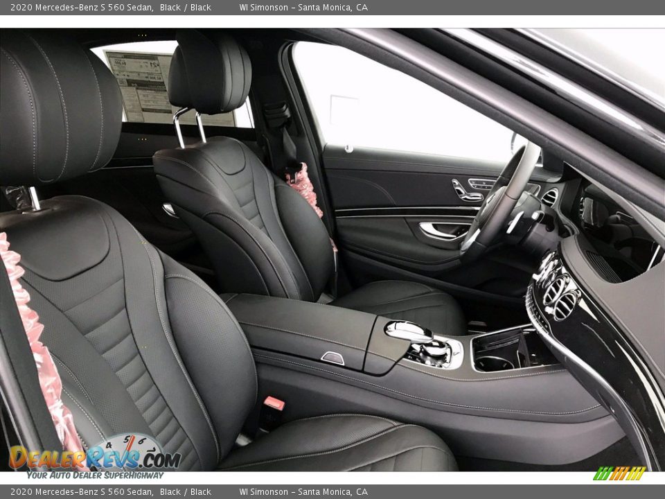 Front Seat of 2020 Mercedes-Benz S 560 Sedan Photo #5