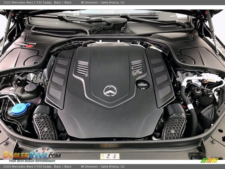 2020 Mercedes-Benz S 560 Sedan 4.0 Liter DI biturbo DOHC 32-Valve VVT V8 Engine Photo #8