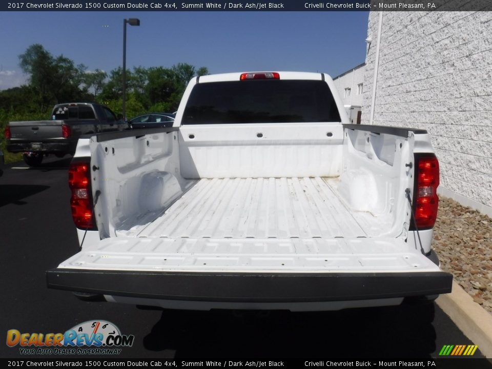 2017 Chevrolet Silverado 1500 Custom Double Cab 4x4 Summit White / Dark Ash/Jet Black Photo #12
