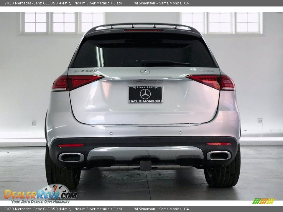 2020 Mercedes-Benz GLE 350 4Matic Iridium Silver Metallic / Black Photo #3