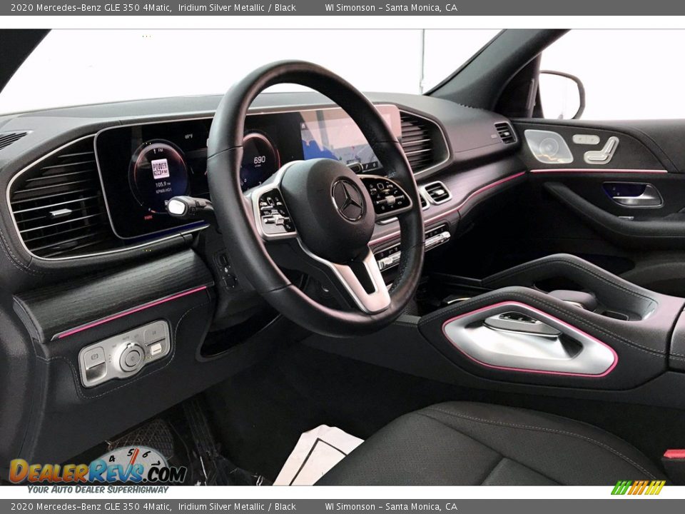 2020 Mercedes-Benz GLE 350 4Matic Iridium Silver Metallic / Black Photo #4