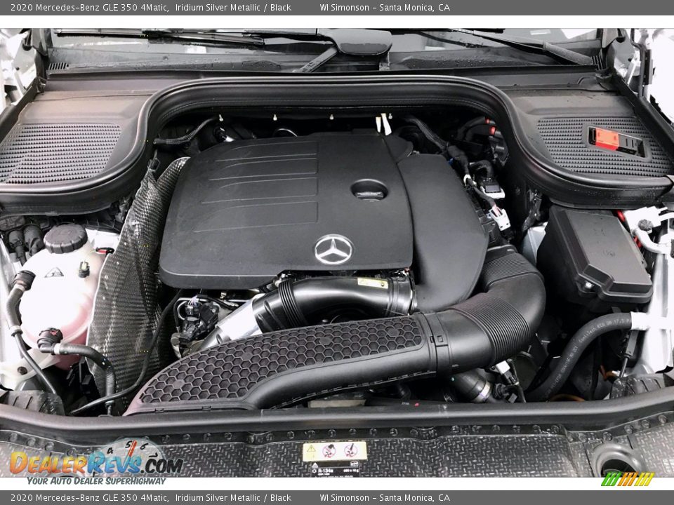 2020 Mercedes-Benz GLE 350 4Matic Iridium Silver Metallic / Black Photo #8
