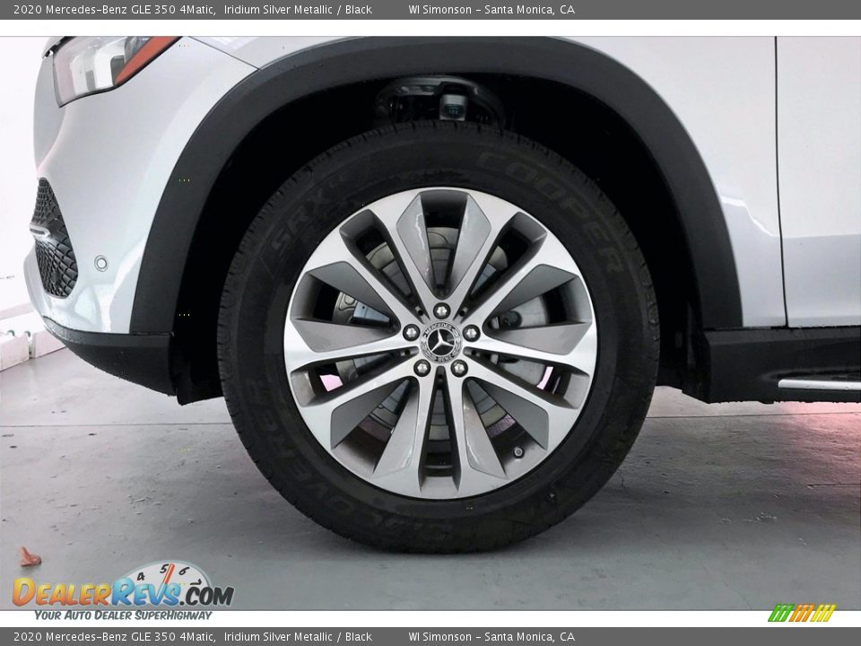 2020 Mercedes-Benz GLE 350 4Matic Iridium Silver Metallic / Black Photo #9