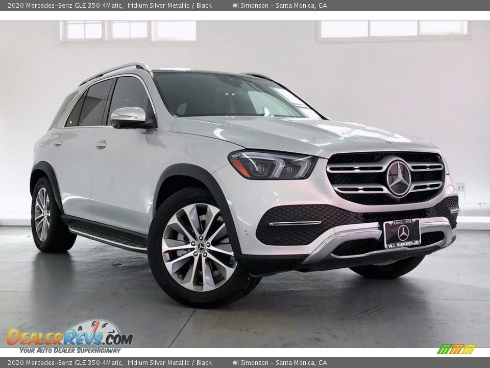 2020 Mercedes-Benz GLE 350 4Matic Iridium Silver Metallic / Black Photo #12