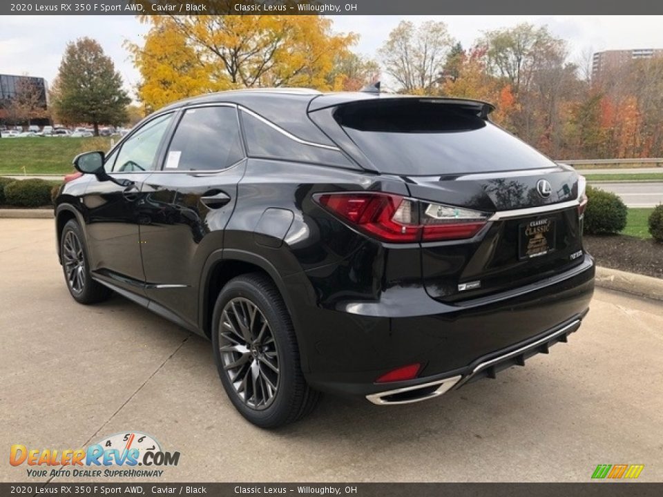 2020 Lexus RX 350 F Sport AWD Caviar / Black Photo #4