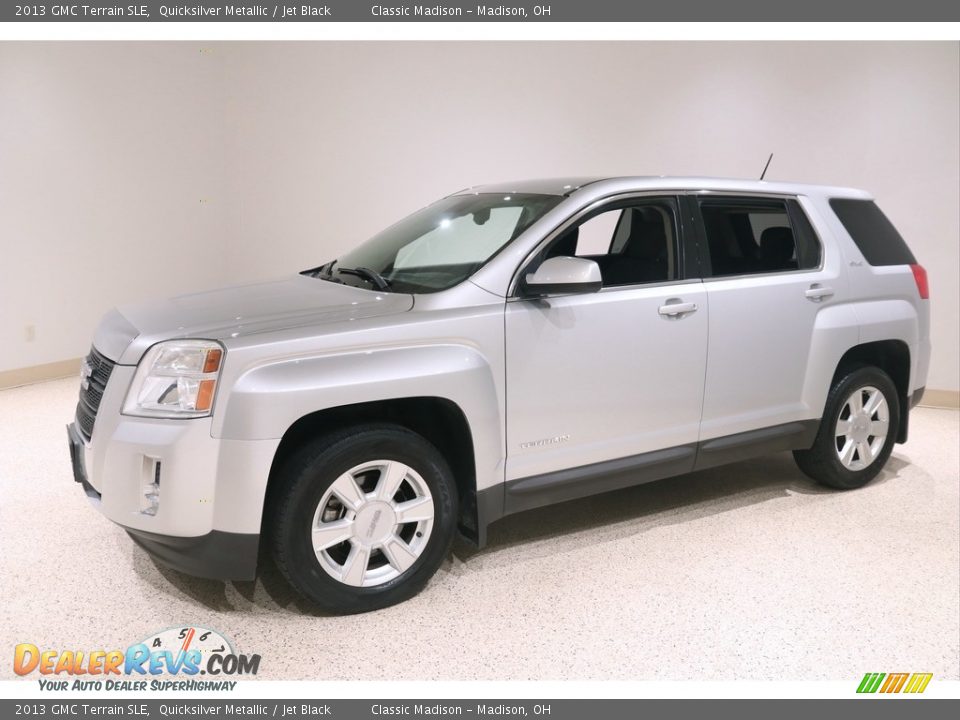 2013 GMC Terrain SLE Quicksilver Metallic / Jet Black Photo #3