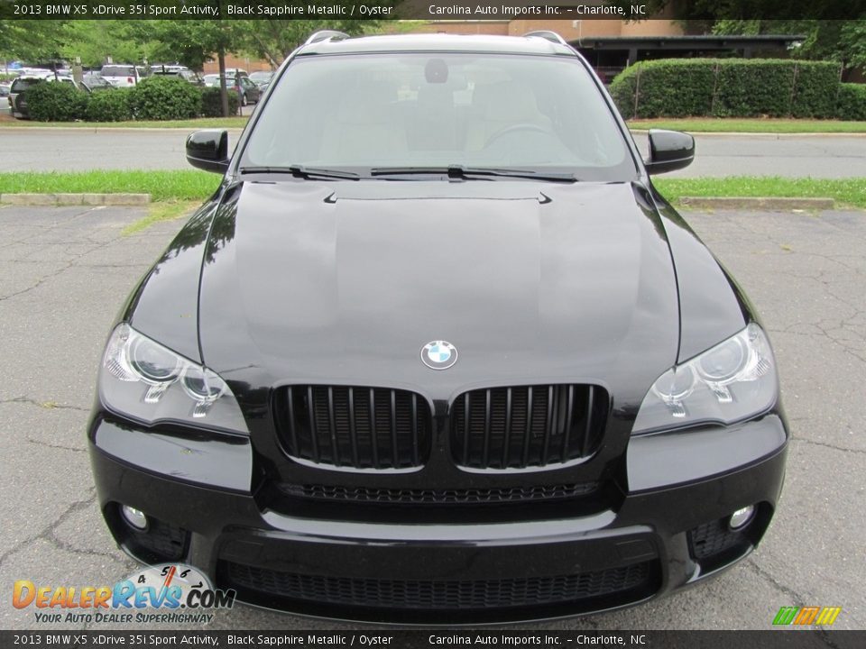 2013 BMW X5 xDrive 35i Sport Activity Black Sapphire Metallic / Oyster Photo #5