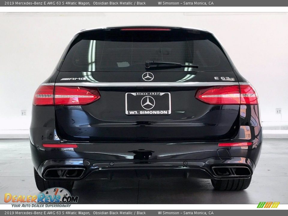 2019 Mercedes-Benz E AMG 63 S 4Matic Wagon Obsidian Black Metallic / Black Photo #3