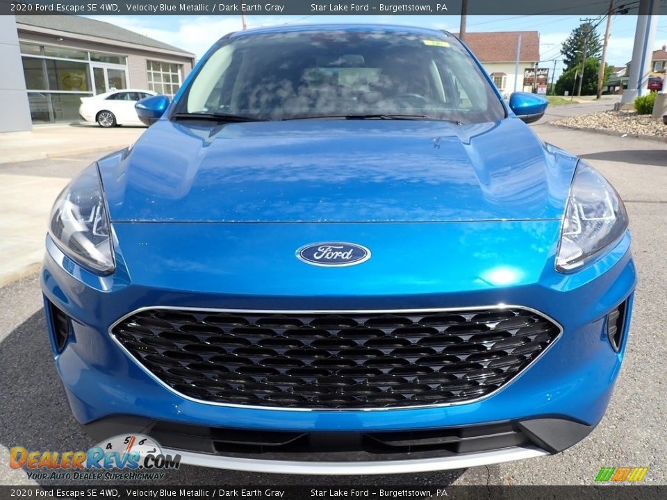 2020 Ford Escape SE 4WD Velocity Blue Metallic / Dark Earth Gray Photo #9