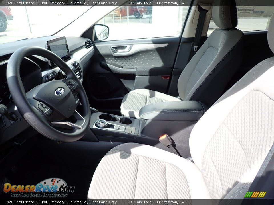 2020 Ford Escape SE 4WD Velocity Blue Metallic / Dark Earth Gray Photo #10