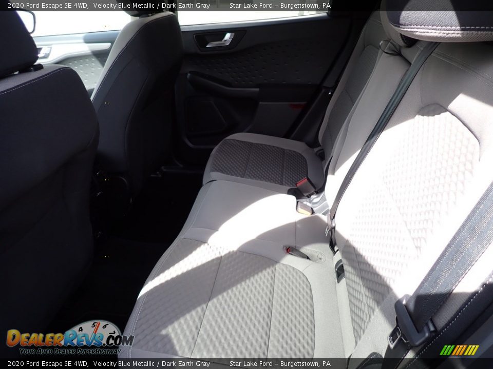 2020 Ford Escape SE 4WD Velocity Blue Metallic / Dark Earth Gray Photo #11
