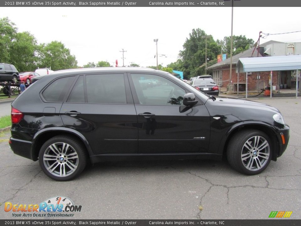 2013 BMW X5 xDrive 35i Sport Activity Black Sapphire Metallic / Oyster Photo #11
