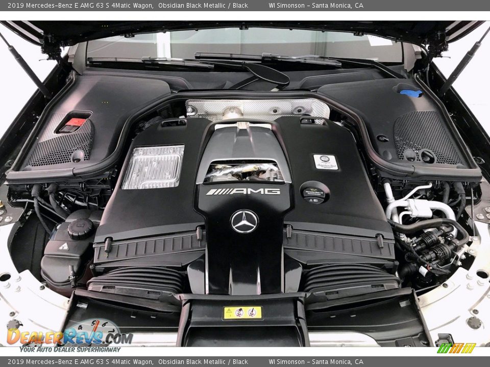 2019 Mercedes-Benz E AMG 63 S 4Matic Wagon Obsidian Black Metallic / Black Photo #8