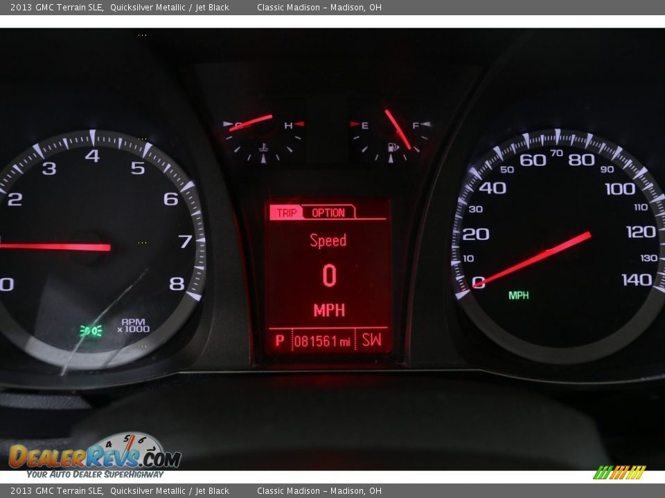 2013 GMC Terrain SLE Quicksilver Metallic / Jet Black Photo #11