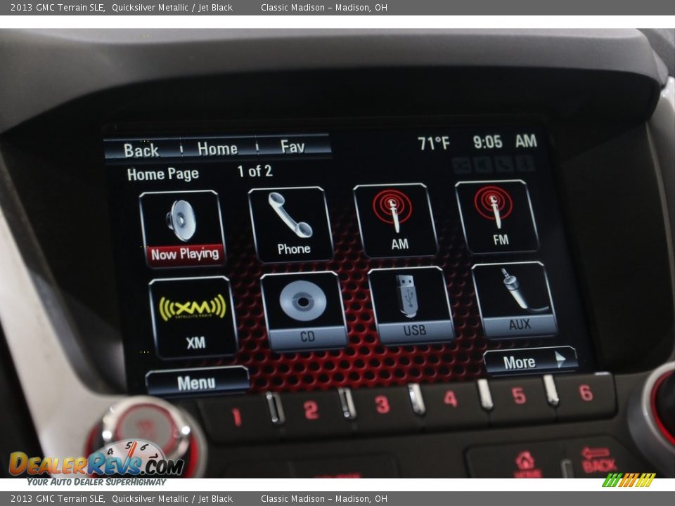 2013 GMC Terrain SLE Quicksilver Metallic / Jet Black Photo #12