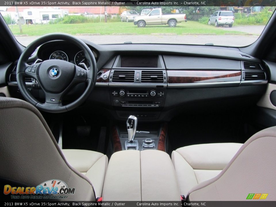 2013 BMW X5 xDrive 35i Sport Activity Black Sapphire Metallic / Oyster Photo #13