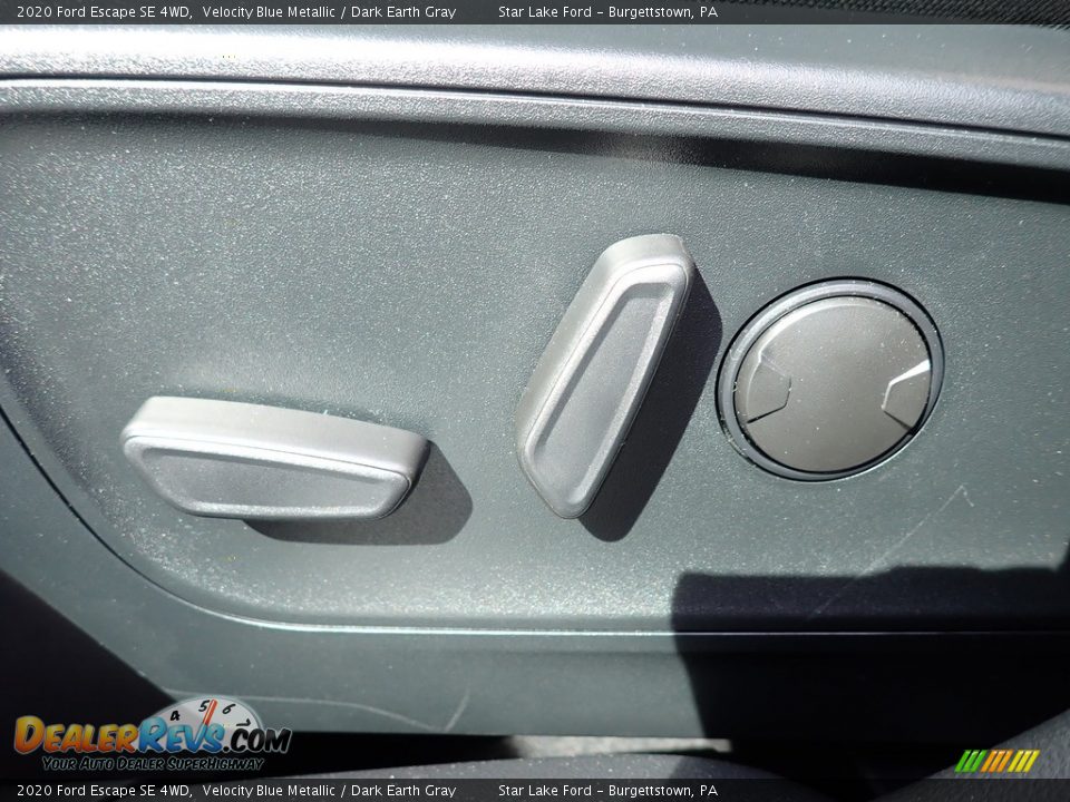 2020 Ford Escape SE 4WD Velocity Blue Metallic / Dark Earth Gray Photo #15