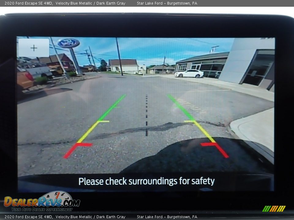 2020 Ford Escape SE 4WD Velocity Blue Metallic / Dark Earth Gray Photo #18
