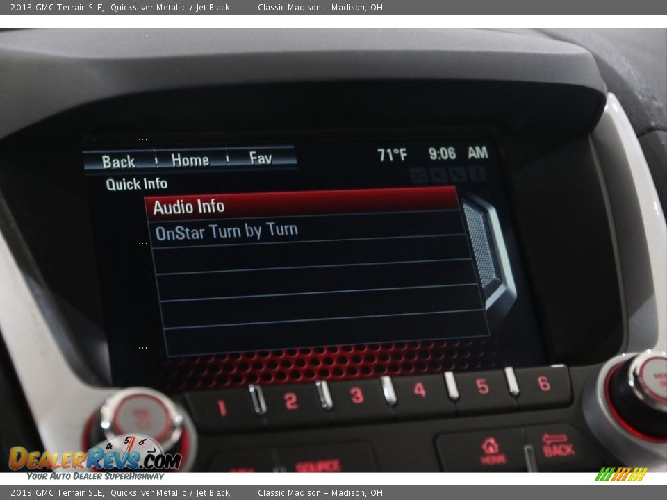 2013 GMC Terrain SLE Quicksilver Metallic / Jet Black Photo #17