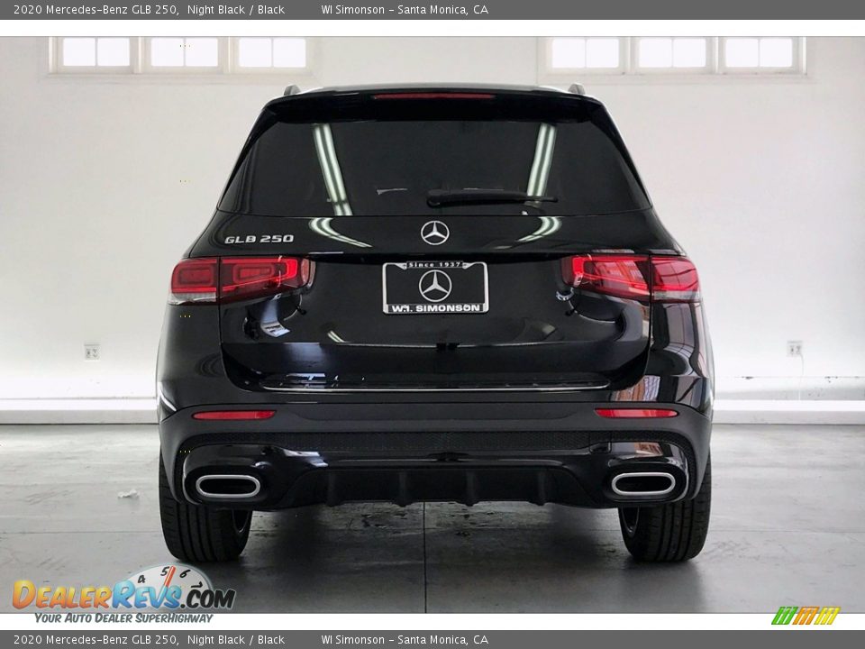 2020 Mercedes-Benz GLB 250 Night Black / Black Photo #3