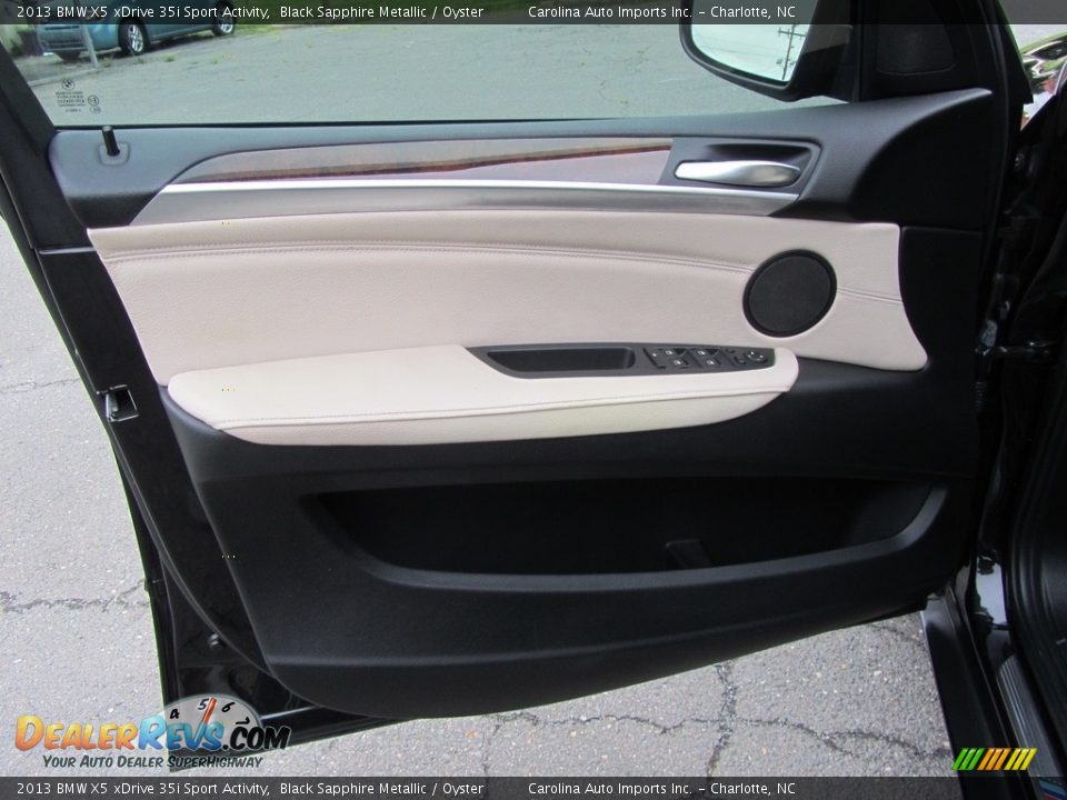 2013 BMW X5 xDrive 35i Sport Activity Black Sapphire Metallic / Oyster Photo #18