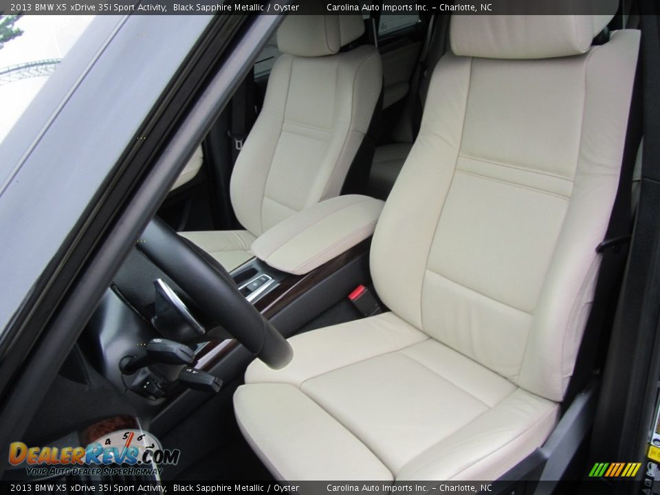 2013 BMW X5 xDrive 35i Sport Activity Black Sapphire Metallic / Oyster Photo #19