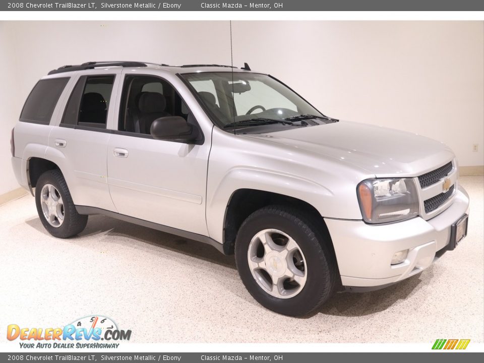 2008 Chevrolet TrailBlazer LT Silverstone Metallic / Ebony Photo #1